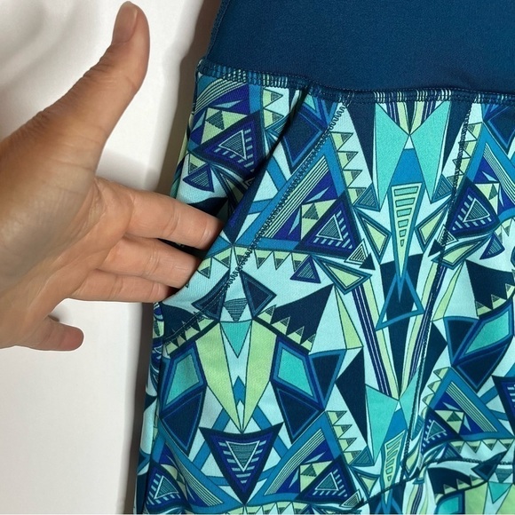 NWT Title Nine Gidget Geometric Skort Skirt Size XS - Picture 5 of 11